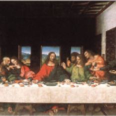 Leonardo da Vinci 1495–1498. The Last Supper.Santa Maria delle Grazie